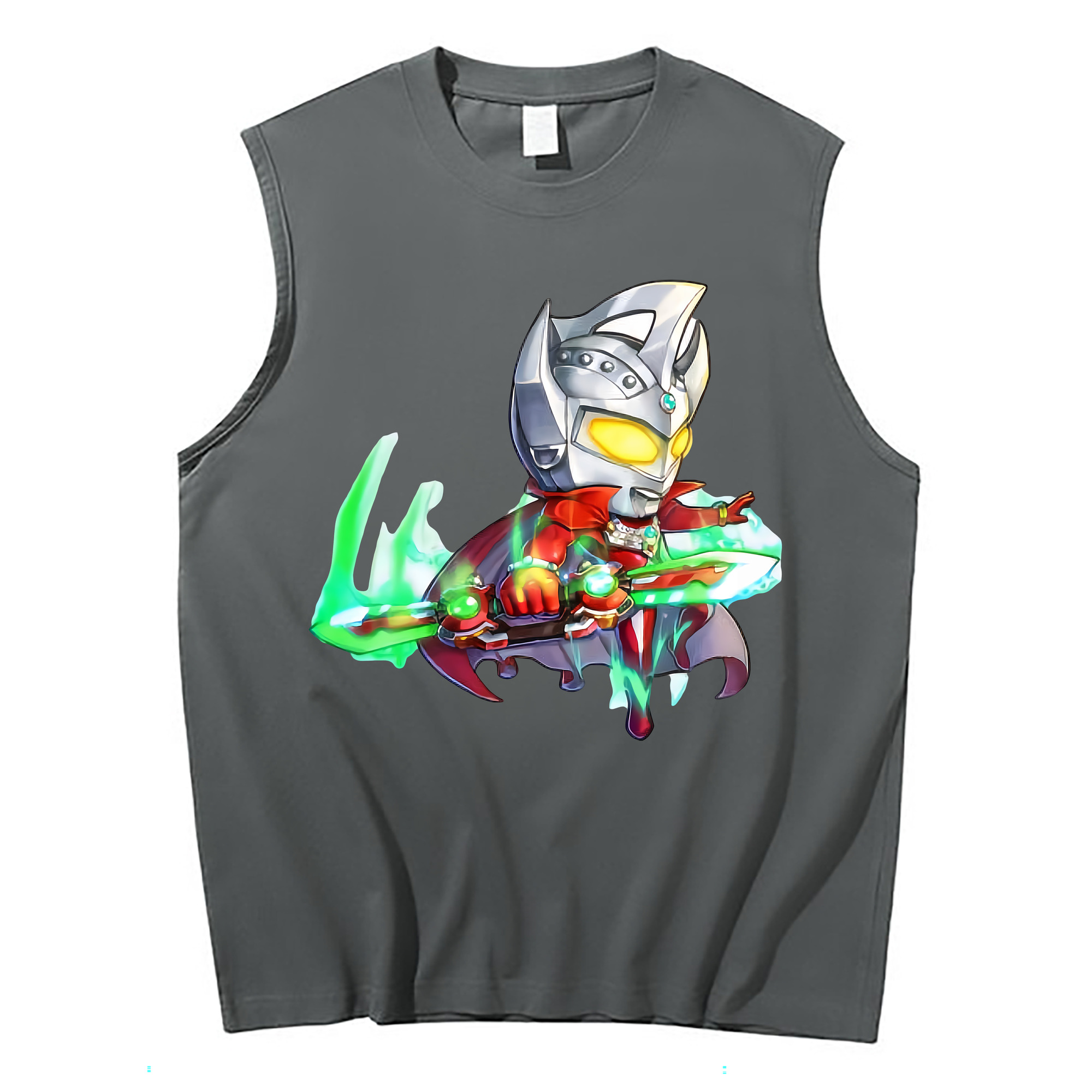 （画像用） ウルトラマン Ultraman コットン100％タンクトップ（フロントプリント）
